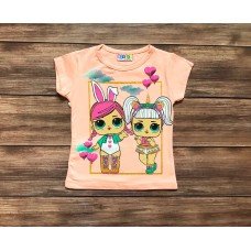 Футболка для дівчинки ЛОЛ